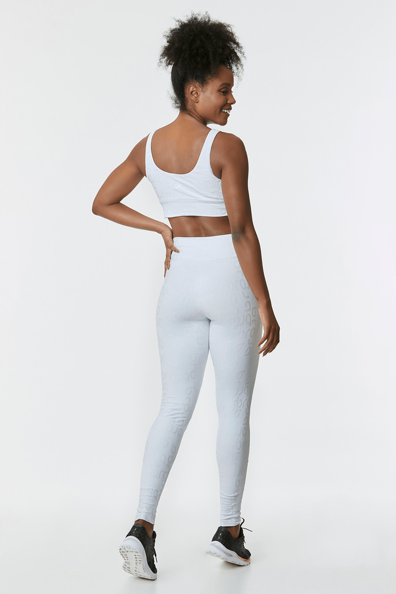 CALÇA LEGGING BRO BRANCO/TEXTURA