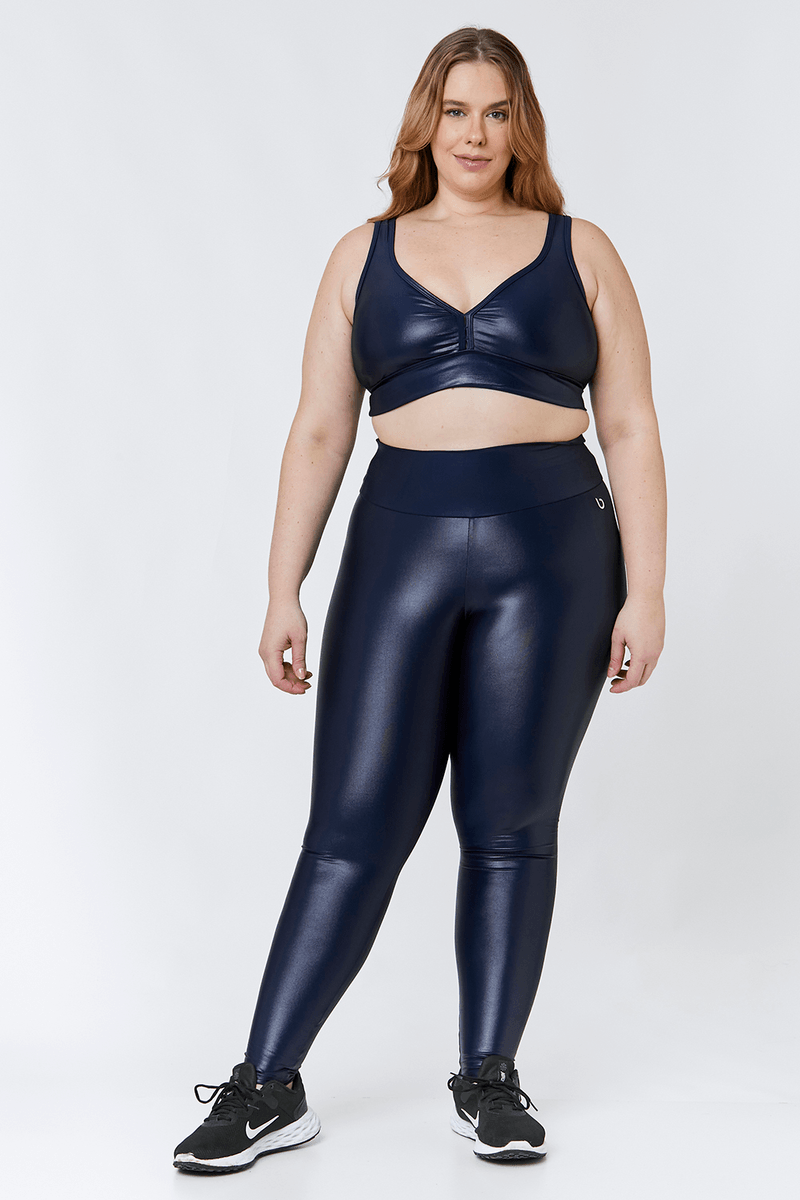 CALÇA LEGGING CIRRE BASICA AZUL MARINHO