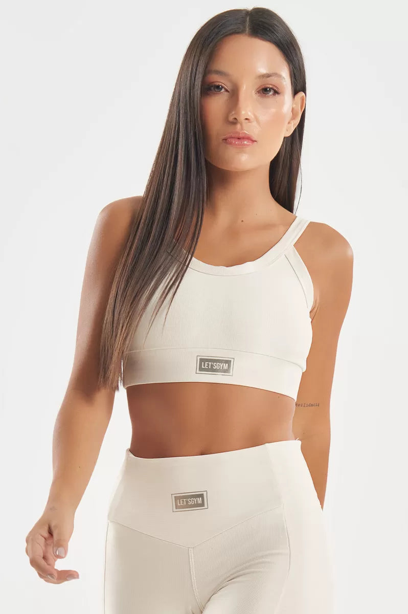 Top Bright Off White Lets Gym
