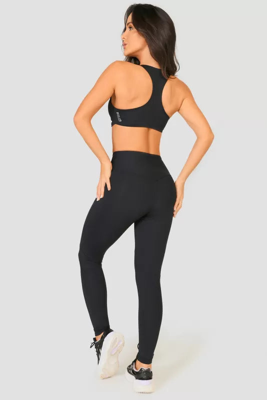 Legging Drop Preto Lets Gym Calça Legging - Preto