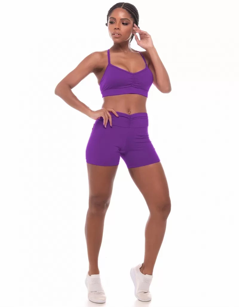 Shorts Empina Bumbum Samanta Fucsia Vestem