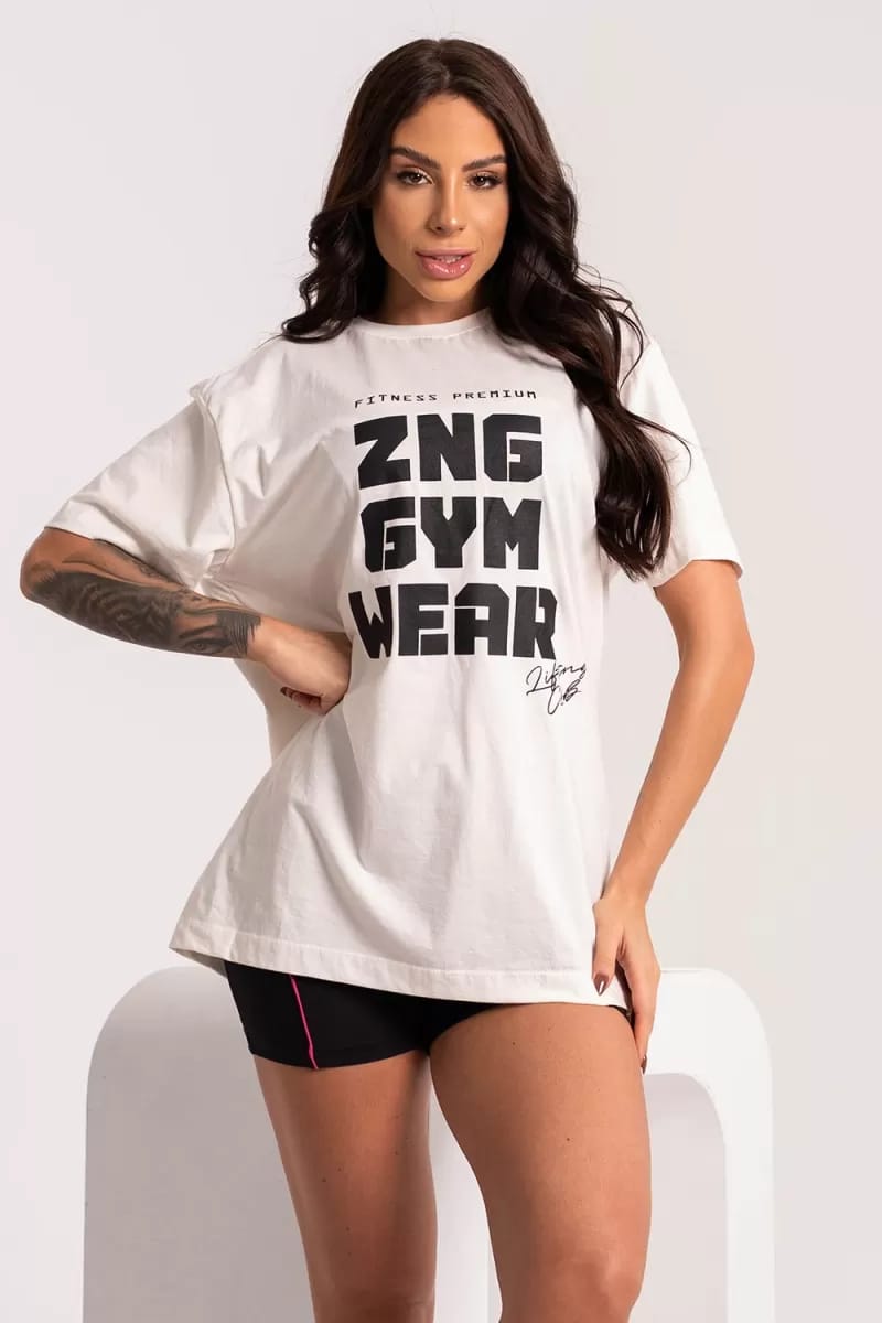 T-SHIRT LIFTING CLUB OFF WHITE