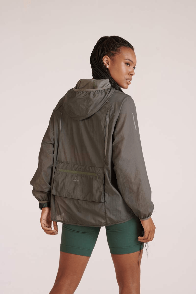 Jaqueta Translucida Packable Femina Importado