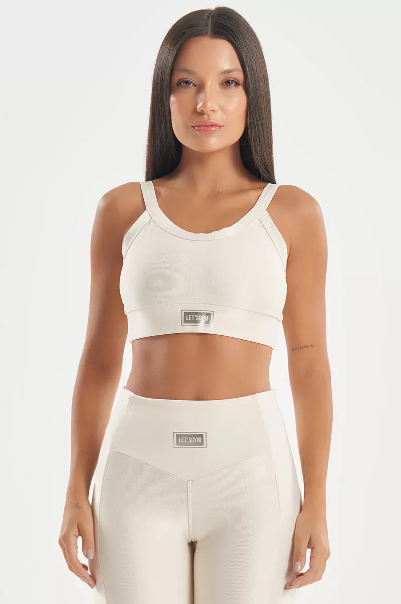Top Bright Off White Lets Gym