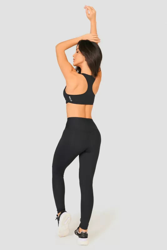 Legging Drop Preto Lets Gym Calça Legging - Preto