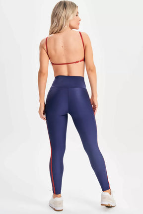 Legging Hit Azul Marinho Lets Gym Calça Legging - Azul