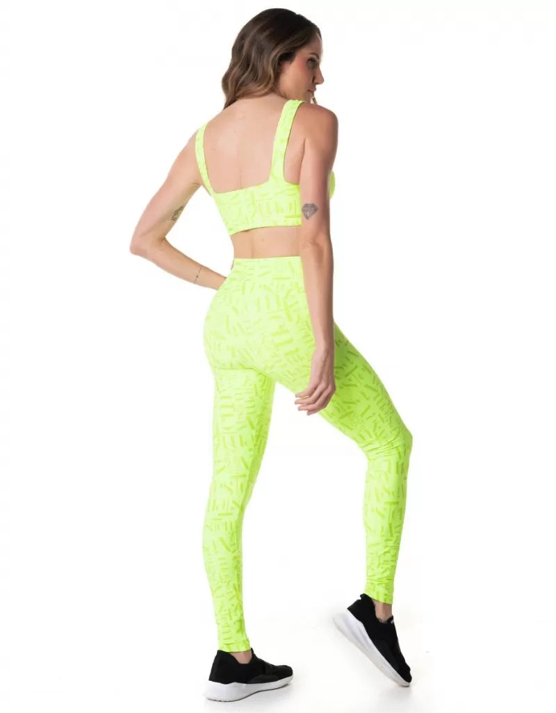 Top Embolden Vestem Amarelo Neon Vestem