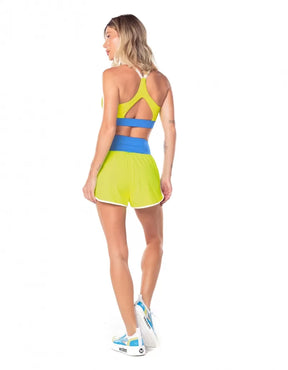 Shorts Running Estela Carambola Vestem