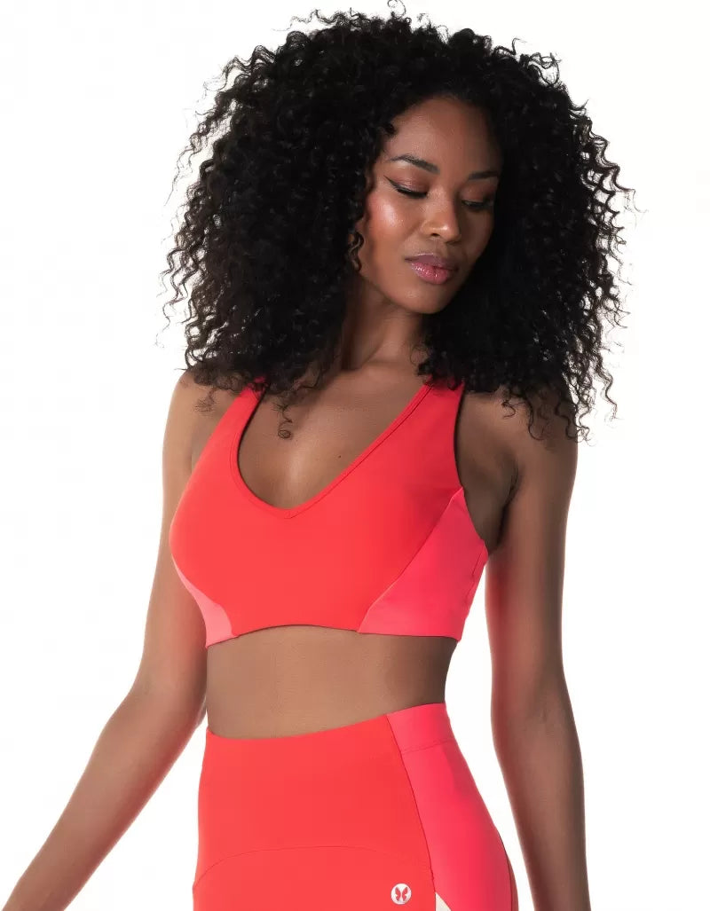 Top Glimmer Tomate Vermelho Vestem Top - Vermelho