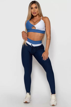 CALÇA DUAL BLUE ZNG Calça Legging - Azul