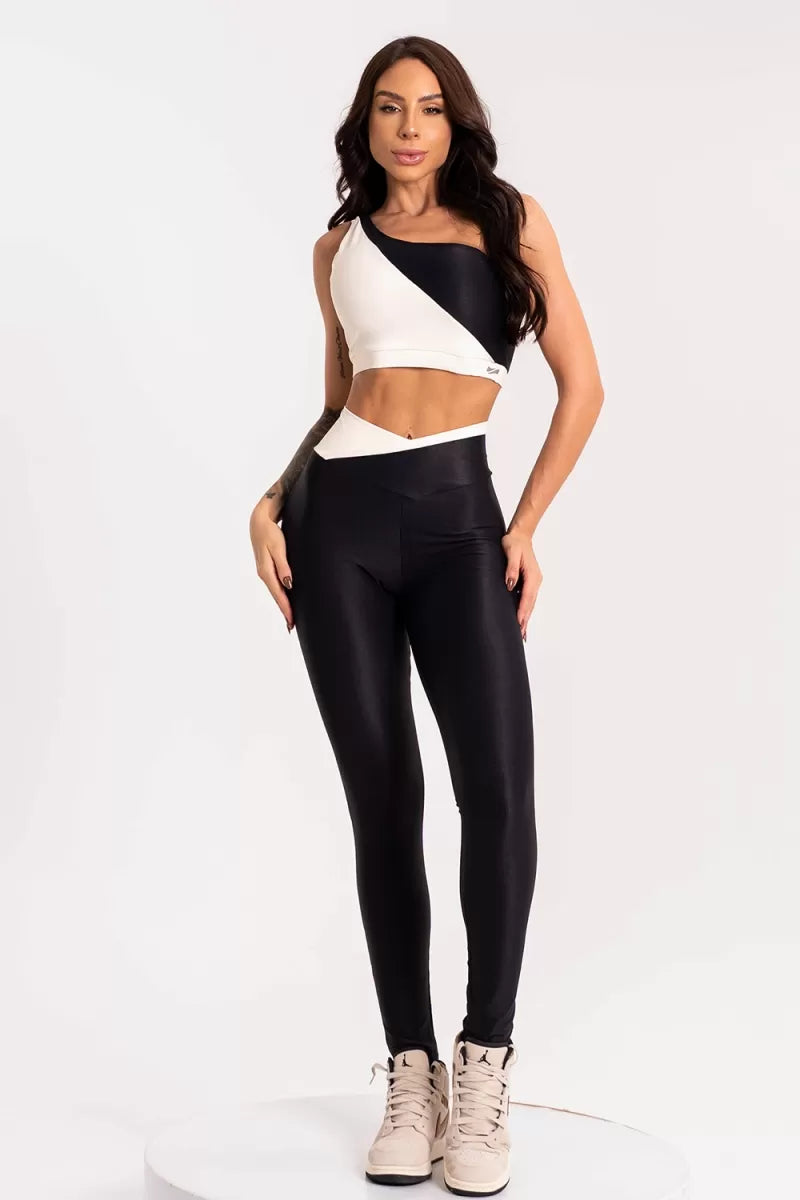 LEGGING COUNTER BLACK ZNG Calça Legging - Preto