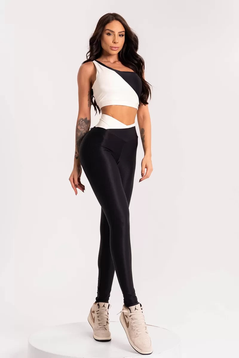 LEGGING COUNTER BLACK ZNG Calça Legging - Preto