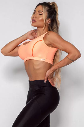 TOP NEAT ORANGE ZNG Top - Laranja