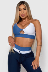 TOP DUAL BLUE ZNG Top - Azul