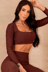 TOP FLARE UPSIDE COCOA ZNZ