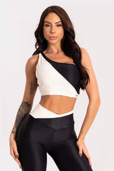 TOP COUNTER BLACK ZNG Top - Preto
